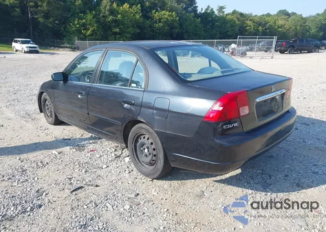 2001 Honda Civic Ex from USA, damaged, VIN 2HGES257X1H588702